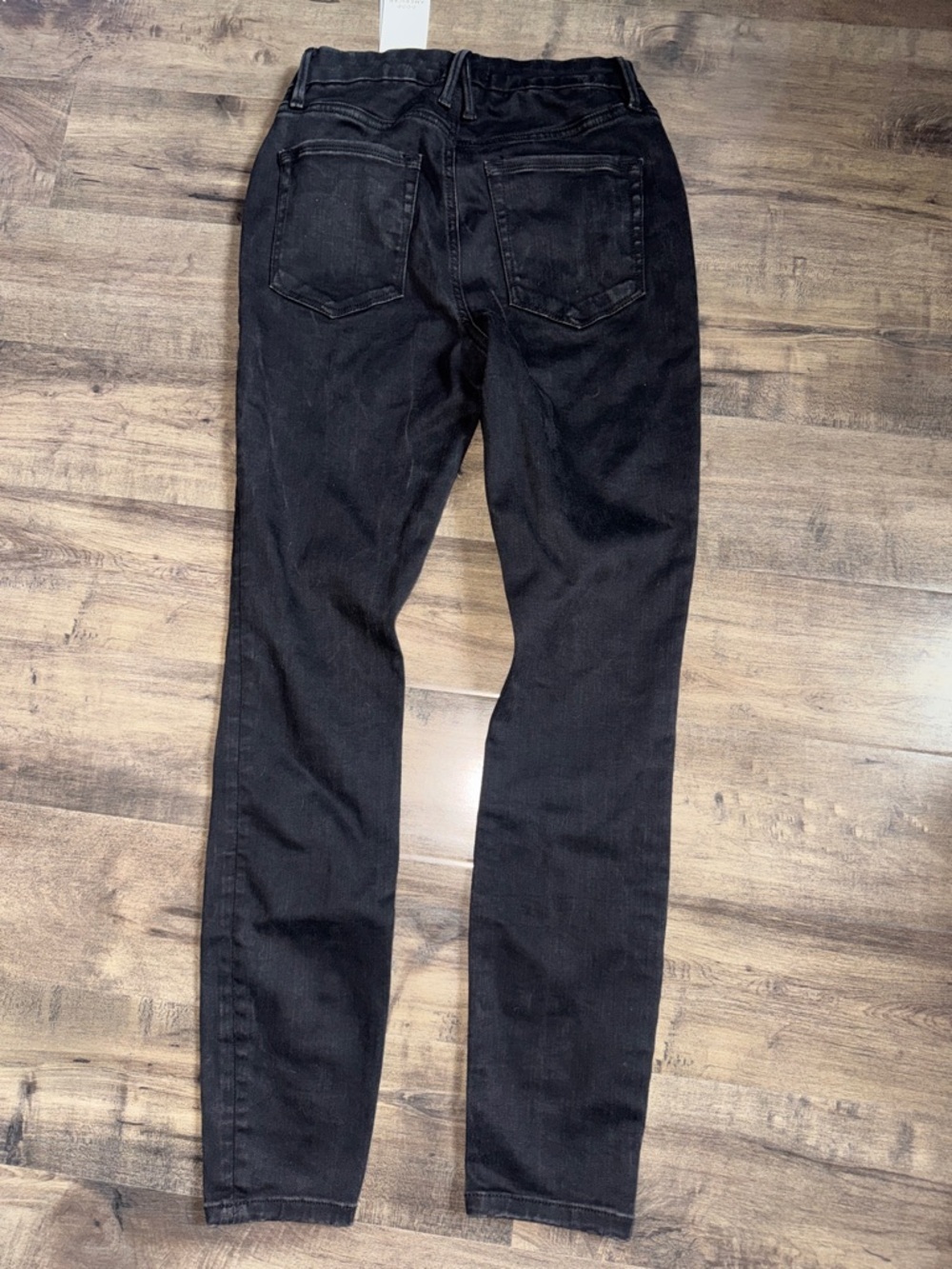 Good American Compression Skinny Jeans Black Sz 2/26 NWT Sold Out Khloe K - Picture 4 of 10